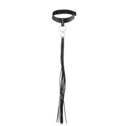 Collier BDSM De Soumission Maze Tassel Chocker Noir - Bijoux Indiscrets