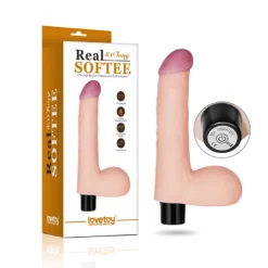 Rimba Vibromasseur Réaliste Avec Testicules (21 Cm) Softee 8 Inches -Erotikartikel Verkaufe 11700