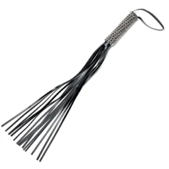 Martinet BDSM En Cuir Fendu (68 Cm) - Rimba