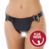 Ceinture De Chasteté En Cuir Avec Plug Anal - Rimba -Erotikartikel Verkaufe 12069