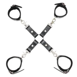 Kit D'attache BDSM En Cuir Hogtie (pieds Poings Liés) - Rimba -Erotikartikel Verkaufe 12114
