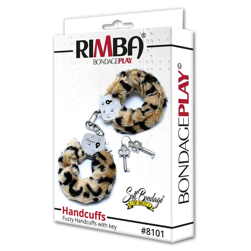 Menottes SM Fourrure Leo - Rimba 5 Menottes SM Fourrure Leo - Rimba – Image 3