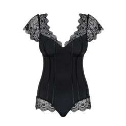 Body Sexy Noir Moketta Teddy – Obsessive -Erotikartikel Verkaufe 12574