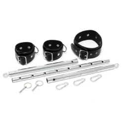 Barre D'écartement Avec Menottes Cuir (55-85 Cm) - Rimba -Erotikartikel Verkaufe 12899