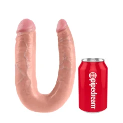 Godemichet Réaliste Courbé Grand - King Cock Double Trouble -Erotikartikel Verkaufe 13543