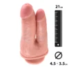 King Cock "Double Penetrator" 21cm Pour Double Pénétration – Pipedream