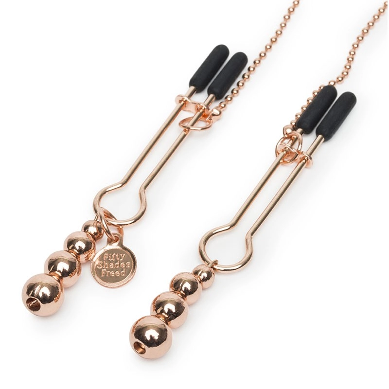 Pinces à Tétons Et Clitoris "All Sensation" - Fifty Shades Freed 3 Pinces à Tétons Et Clitoris "All Sensation" - Fifty Shades Freed