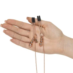 Pinces à Tétons Et Clitoris "All Sensation" - Fifty Shades Freed 12 Pinces à Tétons Et Clitoris "All Sensation" - Fifty Shades Freed -Erotikartikel Verkaufe 14521