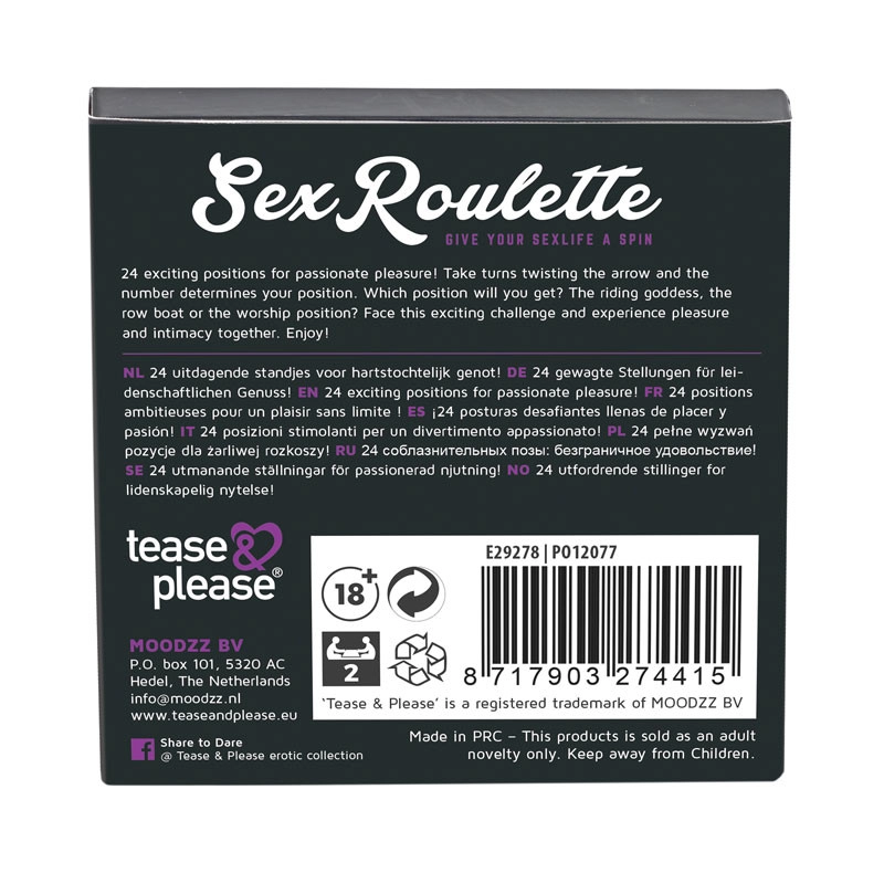 Sex Roulette Kamasutra - Jeu Coquin 5 Sex Roulette Kamasutra - Jeu Coquin – Image 3
