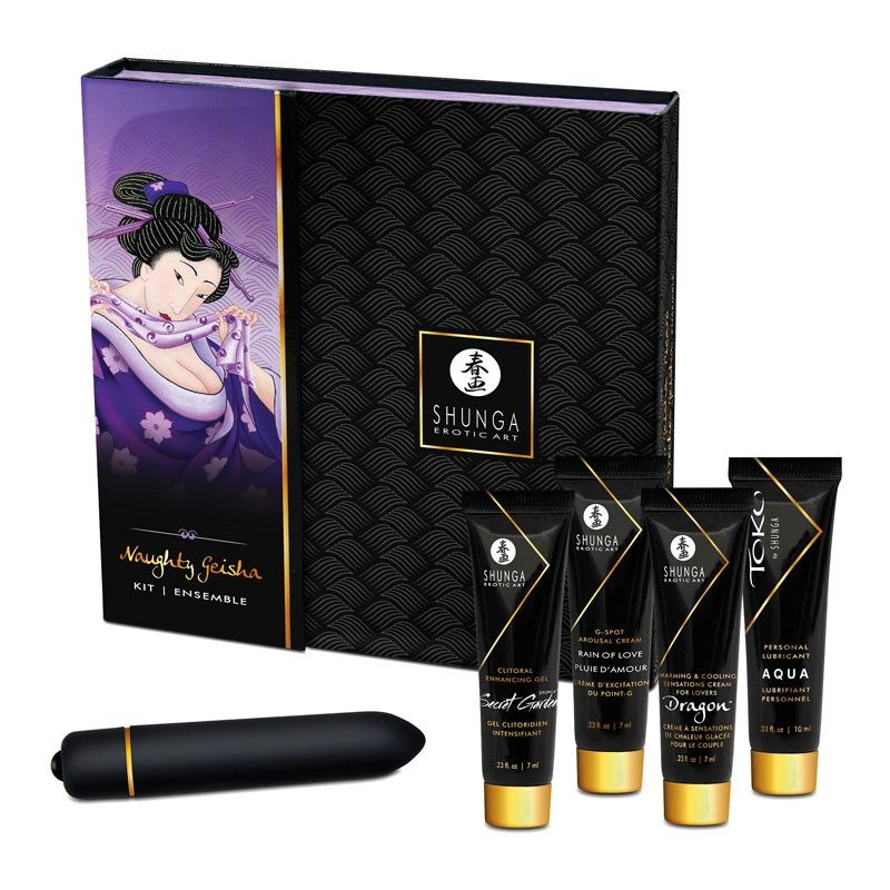 Coffret Romantique Ensemble Geisha Coquine - Shunga 3 Coffret Romantique Ensemble Geisha Coquine - Shunga