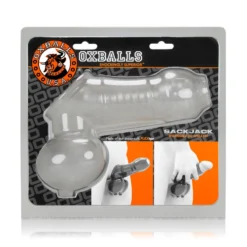 Oxballs Sackjack Wearable Jackoff Transparent - Gaine Pour Pénis -Erotikartikel Verkaufe 17930