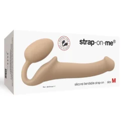 Double Dildo Strap-On-Me MEDIUM (Flesh) - Rimba -Erotikartikel Verkaufe 18671