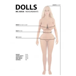 Real Doll Grandeur Nature Ms. Katja -Erotikartikel Verkaufe 18845