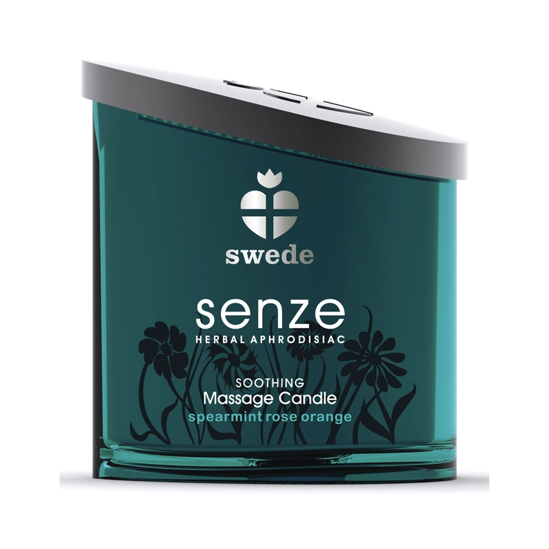 Bougie De Massage - SWEDE Soothing Spearmint Rose Orange 3 Bougie De Massage - SWEDE Soothing Spearmint Rose Orange
