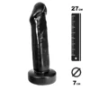 Dildo Géant Uncut Black - Hung System
