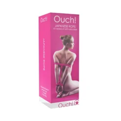 Corde Japonaise De Bondage Rose 10m - Ouch -Erotikartikel Verkaufe 19695