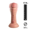 Vibromasseur Réaliste - King Cock Elite Dual Density 6" (Flesh)