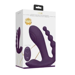 Vibromasseur Triple Pleasure - Vive Kata (point G, Clitoris Et Anus) -Erotikartikel Verkaufe 20265