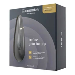 Womanizer Premium 2 (Noir) - Stimulateur Clitoris & Point G -Erotikartikel Verkaufe 20286