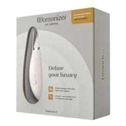 Womanizer Premium 2 (gris) - Stimulateur Clitoris & Point G -Erotikartikel Verkaufe 20289