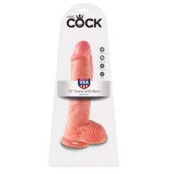 Dildo Réaliste RealDeal 28cm (chair) - King Cock -Erotikartikel Verkaufe 20598