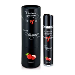 Huile De Massage Comestible Litchi - Plaisirs Secrets