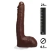 Gode Ventouse Réaliste XXL Ricky Johnson 26cm (brun) - Doc Johnson -Erotikartikel Verkaufe 20664