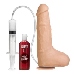 Bust It Strap-On-Me (gode Qui éjacule) 15cm - Doc Johnson