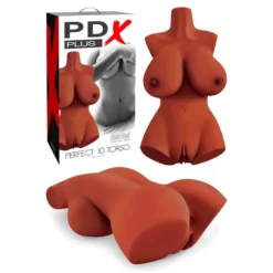 Masturbateur Réaliste PDX+ Perfect 10 Torso (Brun) - Pipedream Extreme -Erotikartikel Verkaufe 20861