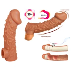 Gaine De Pénis Grossissante Sleeve 002 (M) - Kokos -Erotikartikel Verkaufe 20888