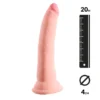Dildo Réaliste King Cock 3D 20cm - Pipedream -Erotikartikel Verkaufe 21360