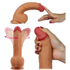 Vibromasseur Réaliste Et Rotatif - LoveToy Nature Cock -Erotikartikel Verkaufe 21435