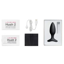 Hush 2 Lovense - Plug Anal Vibrant Connecté (Moyen) -Erotikartikel Verkaufe 21507