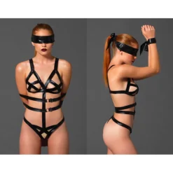 Body Sexy Bondage KINK (noir) – Leg Avenue