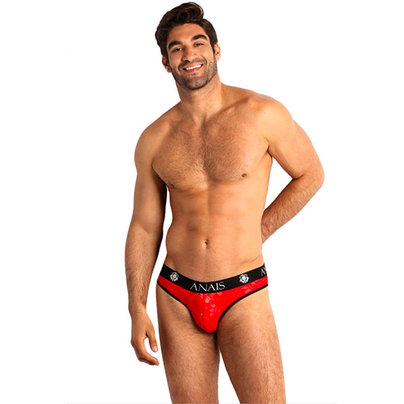 Slip Sexy Brave (rouge) - Anaïs 3 Slip Sexy Brave (rouge) - Anaïs