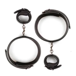 Kit D'attache BDSM Poignet Et Cuisses - EasyToys