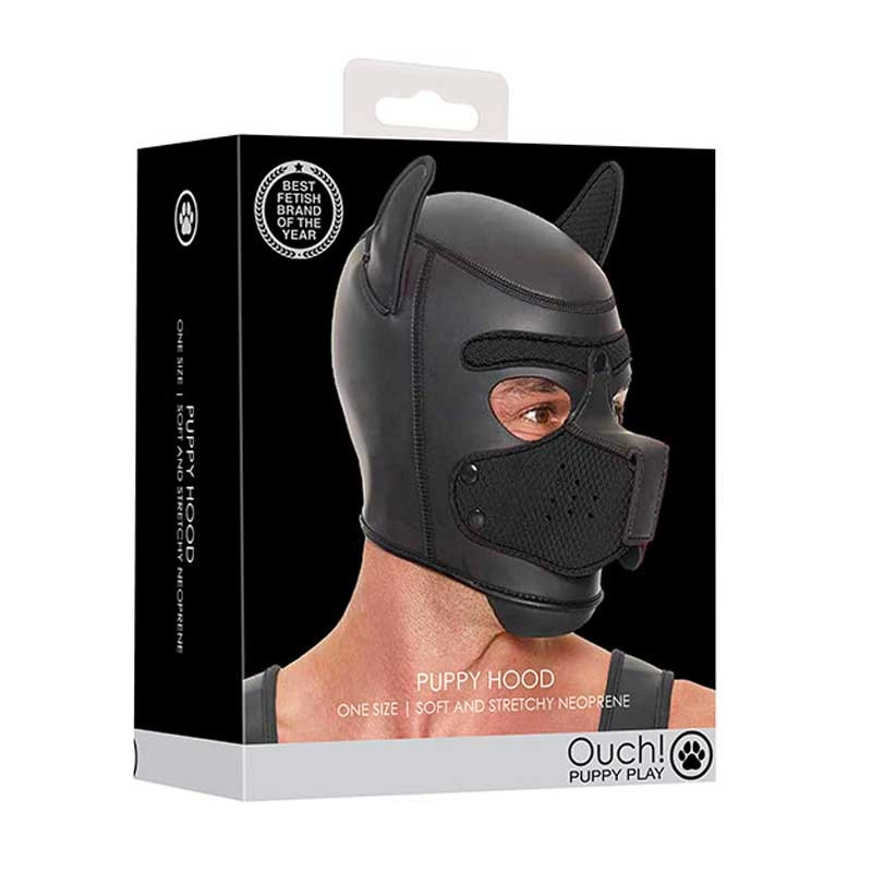 Cagoule BDSM Tête De Chien Puppy Play - Ouch! 4 Cagoule BDSM Tête De Chien Puppy Play - Ouch! – Image 2