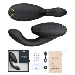Womanizer Duo 2 (Noir) - Stimulateur Clitoris & Point G -Erotikartikel Verkaufe 22138