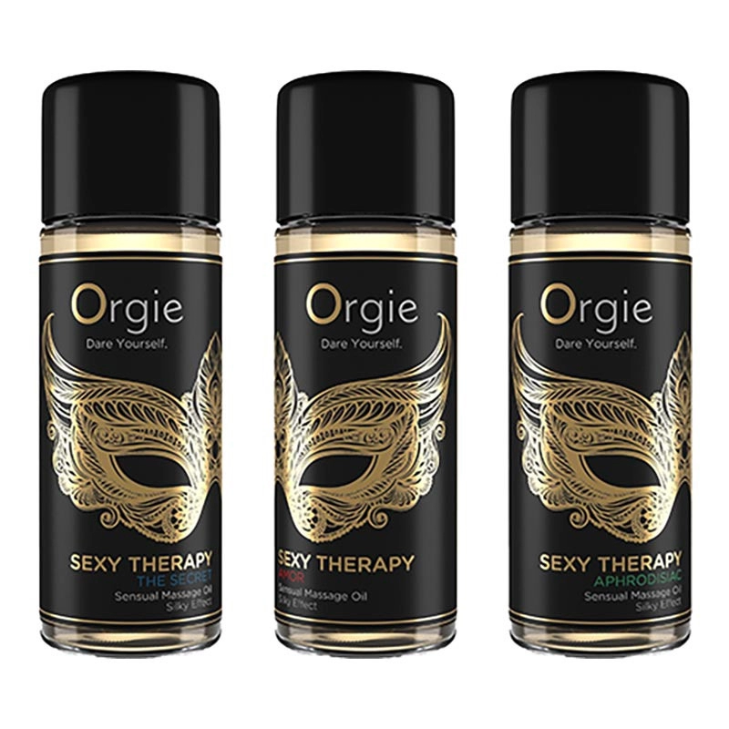 Orgie Sexy Therapy - 3x 30 Ml - Set D'huiles De Massage 3 Orgie Sexy Therapy - 3x 30 Ml - Set D'huiles De Massage