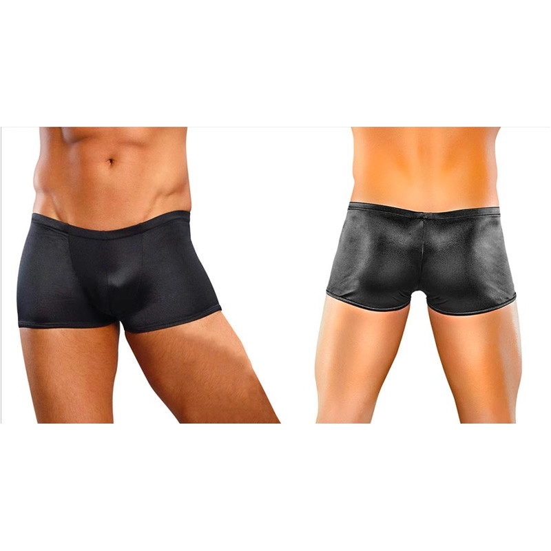Caleçon Sexy Noir Boxer Lo Rise Pouch - Male Power 4 Caleçon Sexy Noir Boxer Lo Rise Pouch - Male Power – Image 2