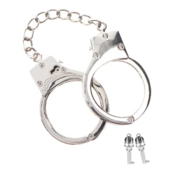 Paire De Menottes Métalliques (Argenté) - Taboom