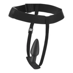 Plug Anal Vibrant Avec Harnais Bum-Tastic - Master Series