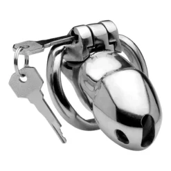 Cage De Chasteté Métallique Rikers - Master Series