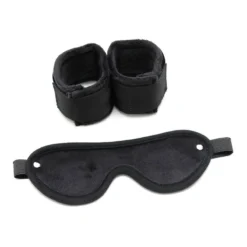 Set Soft Bondage (Masque Et Menottes) - Rimba