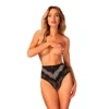 Culotte Haute Olvidia (Noir) - Obsessive -Erotikartikel Verkaufe 22774