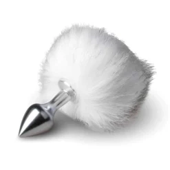 Mini Plug Anal Bunny Tail (Blanc) - EasyToys
