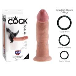 Gode Ceinture Réaliste Couleur Chair 21cm – King Cock 9 -Erotikartikel Verkaufe 22891