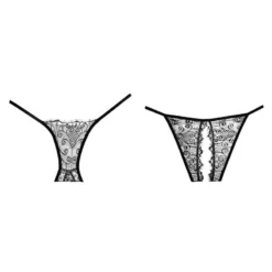Panty Sexy Ouvert Enchanted Belle (Noir) - Allure -Erotikartikel Verkaufe 22960