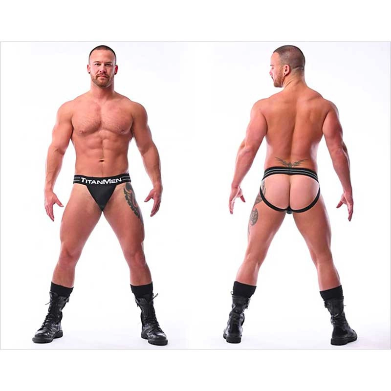 Bike Jockstrap (Noir) - TitanMen 4 Bike Jockstrap (Noir) - TitanMen – Image 2
