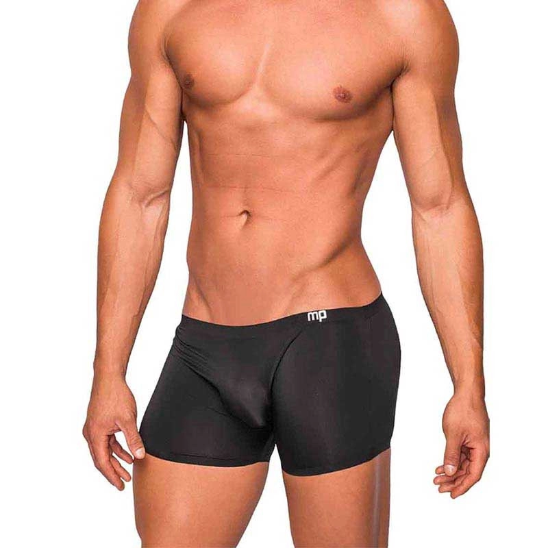 Caleçon Sexy Noir Boxer Seamless Sleek - Male Power 3 Caleçon Sexy Noir Boxer Seamless Sleek - Male Power
